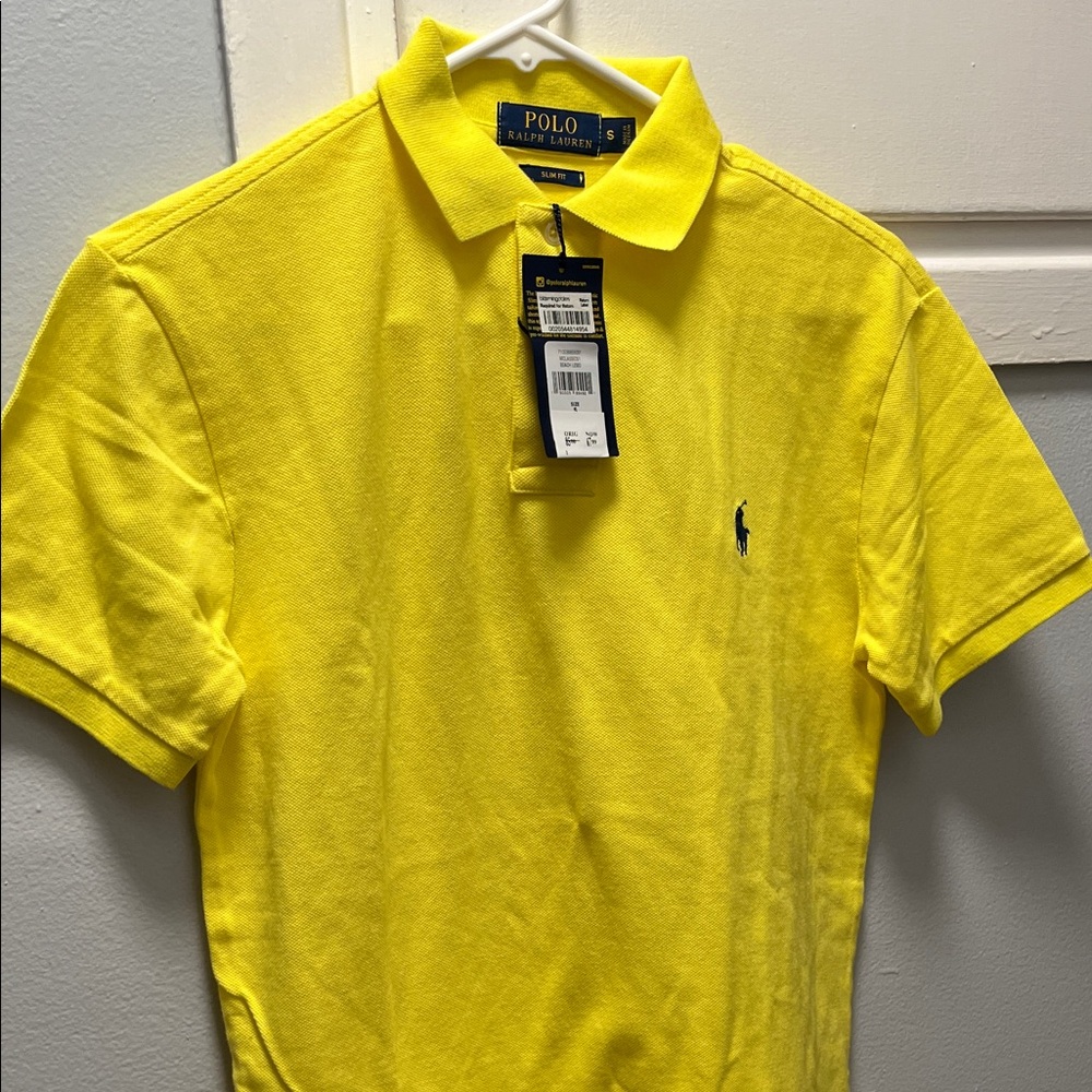 Polo by Ralph Lauren Men's Vibrant Yellow Polo Shirt